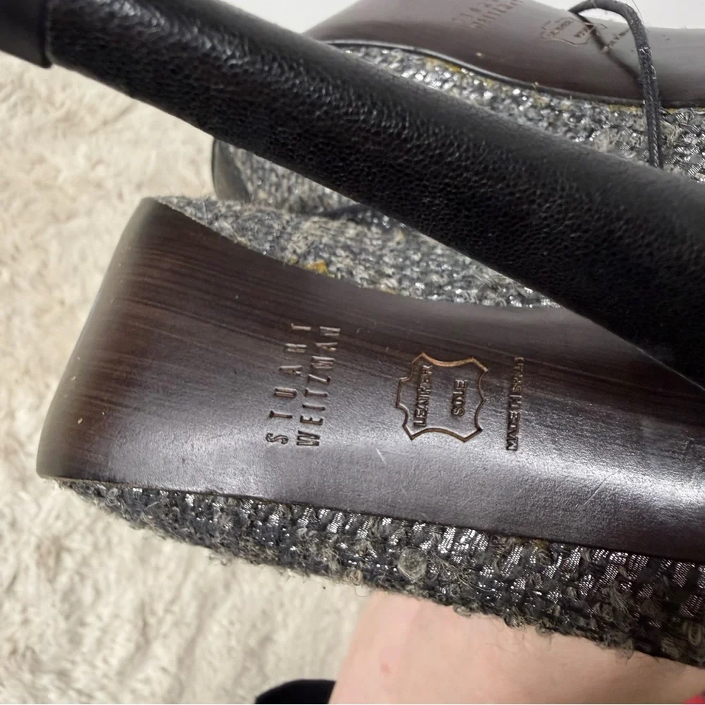 Stuart Weitzman chic tweed